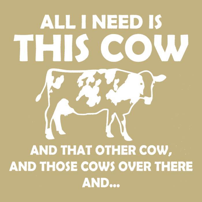 I Need This Cow That Cow Trending Ladies Vneck Cattle Rancher Country Cow T-Shirt
