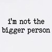 Im Not The Bigger Person Polo