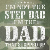 Im Not The Step Dad Im The Dad That Stepped Up Father Legacy Tie Dye Trucker Hat