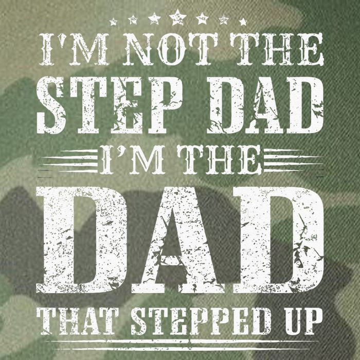 Im Not The Step Dad Im The Dad That Stepped Up Father Legacy Tie Dye Trucker Hat