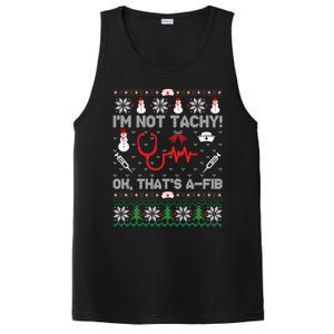 IM Not Tachy! Ok ThatS Afib Nurse Ugly Cute Gift Xmas PosiCharge Competitor Tank