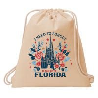 I Need To Forget Florida Drawstring Bag