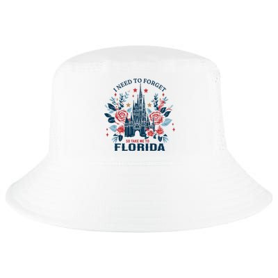 I Need To Forget Florida Cool Comfort Performance Bucket Hat