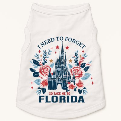 I Need To Forget Florida Doggie Tank