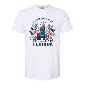 I Need To Forget Florida Softstyle CVC T-Shirt