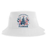 I Need To Forget Florida Sustainable Bucket Hat