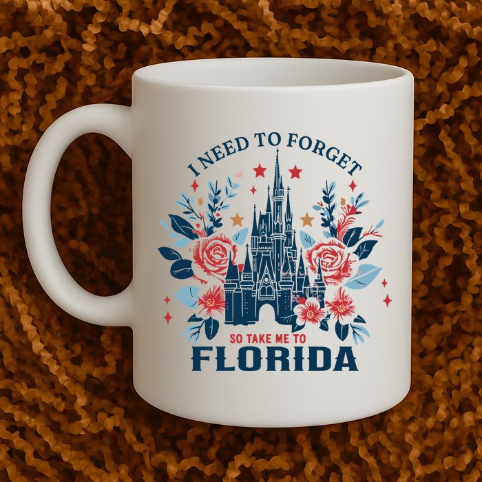 I Need To Forget Florida Mug