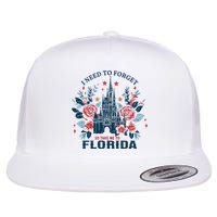I Need To Forget Florida Flat Bill Trucker Hat