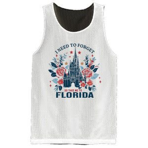 I Need To Forget Florida Mesh Reversible Basketball Jersey Tank