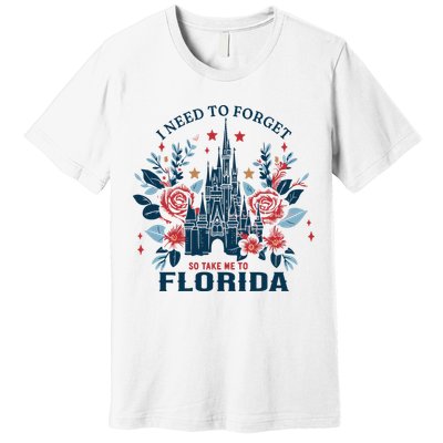 I Need To Forget Florida Premium T-Shirt