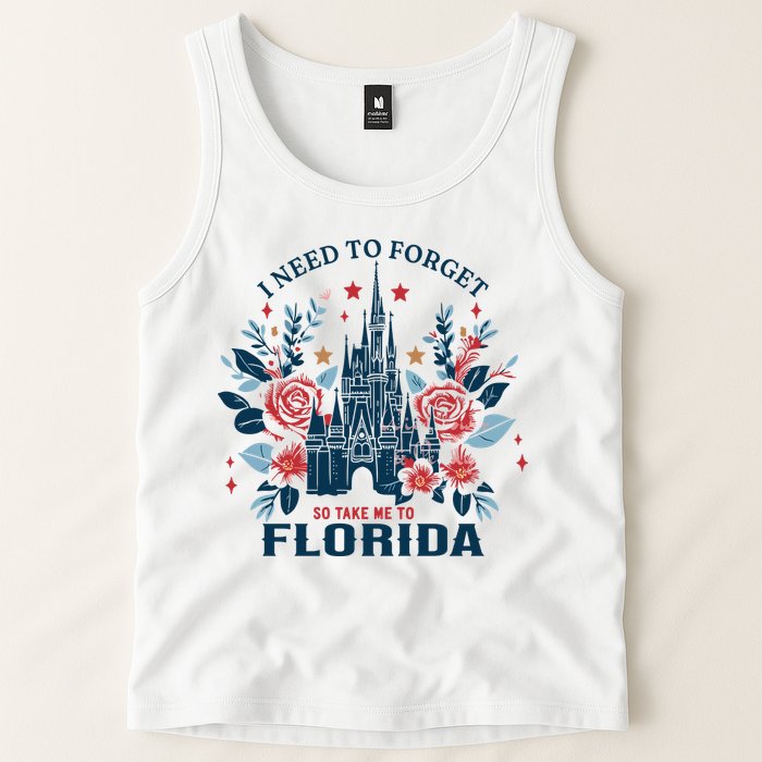 I Need To Forget Florida Tank Top