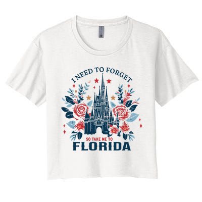 I Need To Forget Florida Crop Top