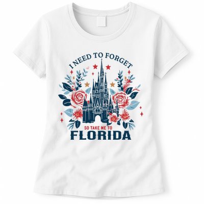I Need To Forget Florida Womens T-Shirt
