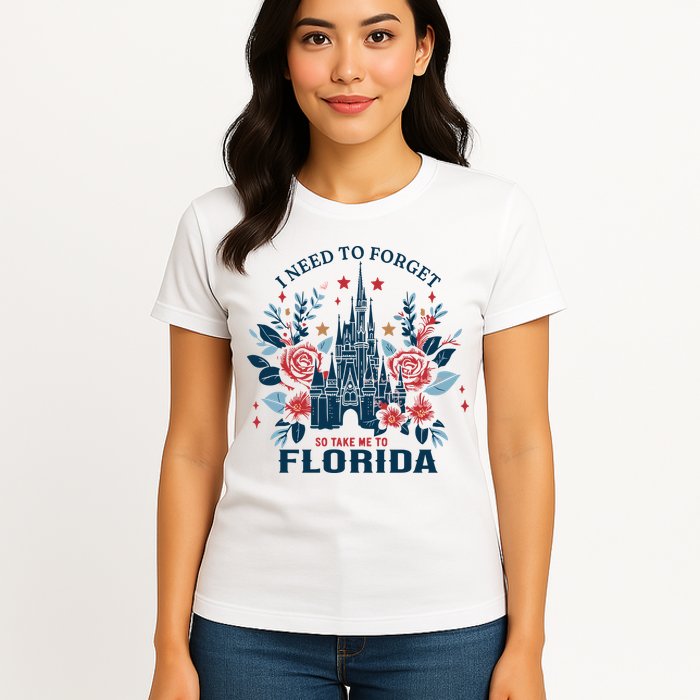 I Need To Forget Florida Womens T-Shirt