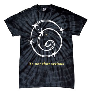 It's Not That Serious Spiral Galaxy Universe Cosmic Simple Tie-Dye T-Shirt