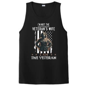 IM Not The VeteranS Wife I Am The Veteran Mom Memorial Day Funny Gift PosiCharge Competitor Tank