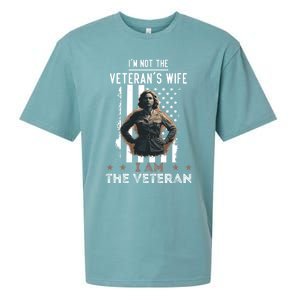 IM Not The VeteranS Wife I Am The Veteran Mom Memorial Day Funny Gift Sueded Cloud Jersey T-Shirt