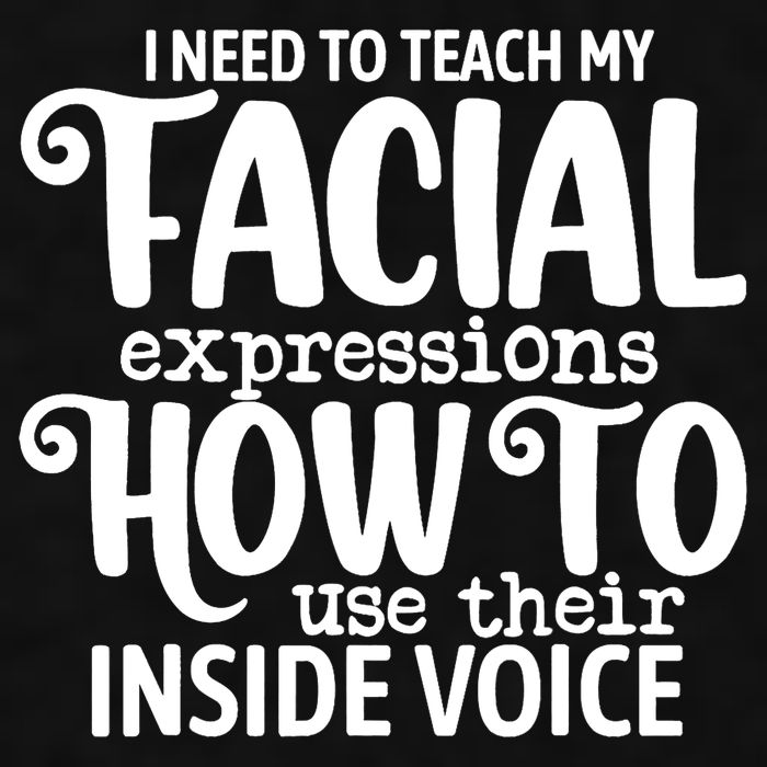 I Need To Teach My Facial Expressions How To Use Their Voice Ladies PosiCharge Tri-Blend Wicking Tank