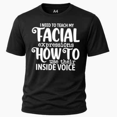 I Need To Teach My Facial Expressions How To Use Their Voice Performance Shirt
