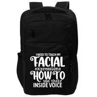 I Need To Teach My Facial Expressions How To Use Their Voice Impact Tech Backpack