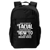 I Need To Teach My Facial Expressions How To Use Their Voice Backpack