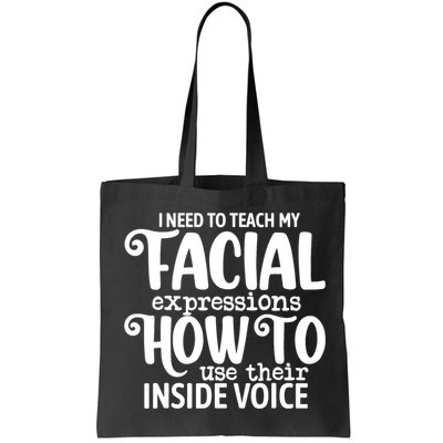 I Need To Teach My Facial Expressions How To Use Their Voice Bag