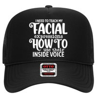 I Need To Teach My Facial Expressions How To Use Their Voice Trucker Hat
