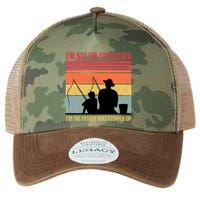IM Not The Stepfather IM The Father That Stepped Up Fathers Day Legacy Tie Dye Trucker Hat