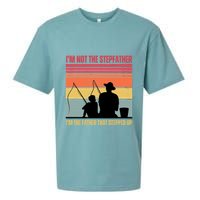 IM Not The Stepfather IM The Father That Stepped Up Fathers Day Sueded Cloud Jersey T-Shirt
