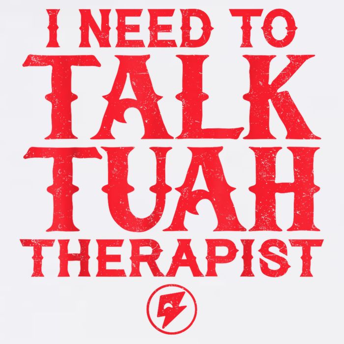 I Need To Talk Tush Therapist Sustainable Bucket Hat