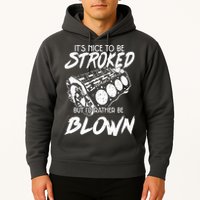 Its Nice To Be Stroked But Id Rather Be Blown Hoodie