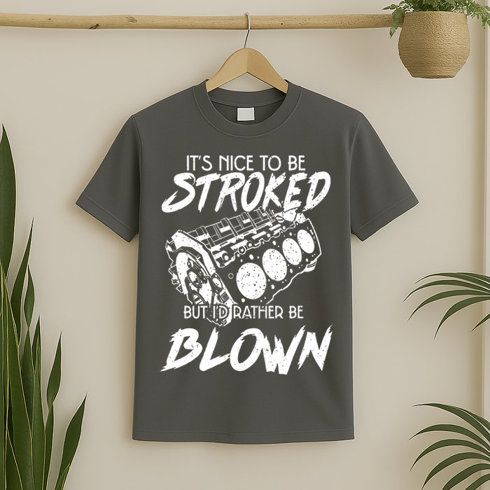 Its Nice To Be Stroked But Id Rather Be Blown T-Shirt
