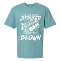 Its Nice To Be Stroked But Id Rather Be Blown Sueded Cloud Jersey T-Shirt