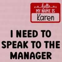 I Need To Speak to the Manager Halloween My Name Is Karen 25L Jumbo Tote