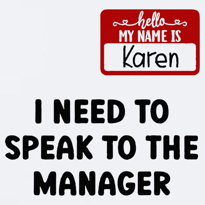 I Need To Speak to the Manager Halloween My Name Is Karen Sueded Cloud Jersey T-Shirt