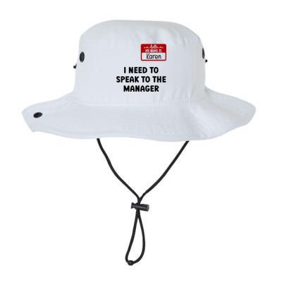 I Need To Speak to the Manager Halloween My Name Is Karen Legacy Cool Fit Booney Bucket Hat