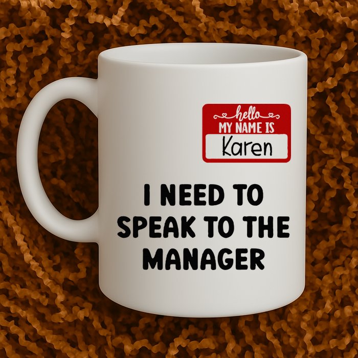 I Need To Speak to the Manager Halloween My Name Is Karen Mug