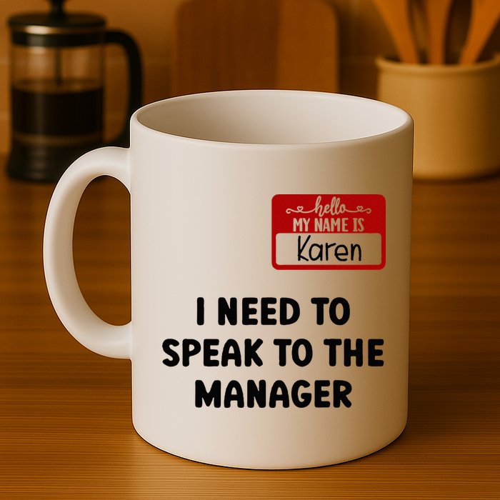 I Need To Speak to the Manager Halloween My Name Is Karen Mug