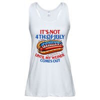 ItS Not The 4th Of July Until My Weiner Comes Out Hot Dog Ladies Essential Flowy Tank