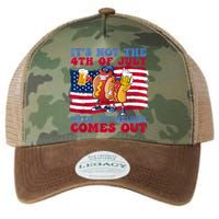 Its Not The 4th Of July Until My Weiner Comes Out Graphic Legacy Tie Dye Trucker Hat