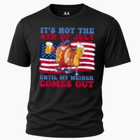 Its Not The 4th Of July Until My Weiner Comes Out Graphic Performance Shirt