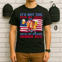 Its Not The 4th Of July Until My Weiner Comes Out Graphic T-Shirt