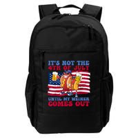 Its Not The 4th Of July Until My Weiner Comes Out Graphic Backpack