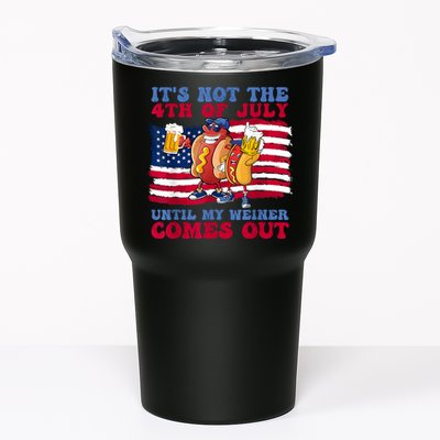 Its Not The 4th Of July Until My Weiner Comes Out Graphic Tumbler