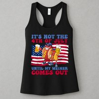 Its Not The 4th Of July Until My Weiner Comes Out Graphic Womens Tank Top
