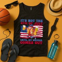 Its Not The 4th Of July Until My Weiner Comes Out Graphic Tank Top