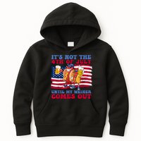 Its Not The 4th Of July Until My Weiner Comes Out Graphic Kids Hoodie