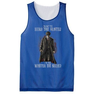 I'm Not The Hero You Wanted I'm The Monster You Needed Mesh Reversible Basketball Jersey Tank