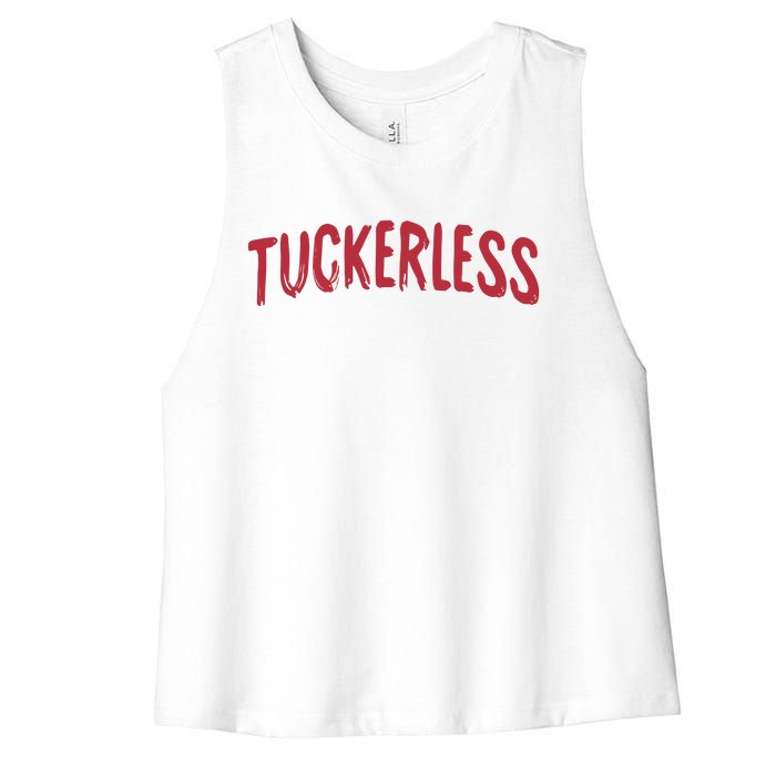 Tuck­er­less, Ig­or Novikov Women's Racerback Cropped Tank