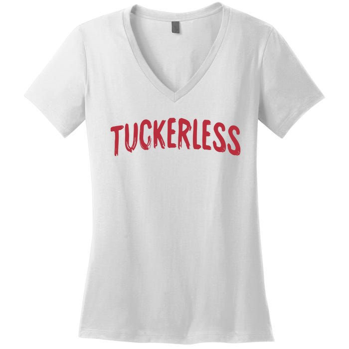 Tuck­er­less, Ig­or Novikov Women's V-Neck T-Shirt